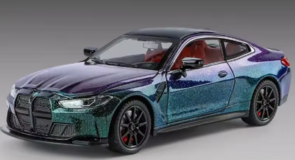 Aleación escala 1:24 BMW M4 coche deportivo