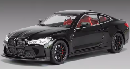 Aleación escala 1:24 BMW M4 coche deportivo