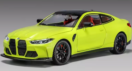 Aleación escala 1:24 BMW M4 coche deportivo